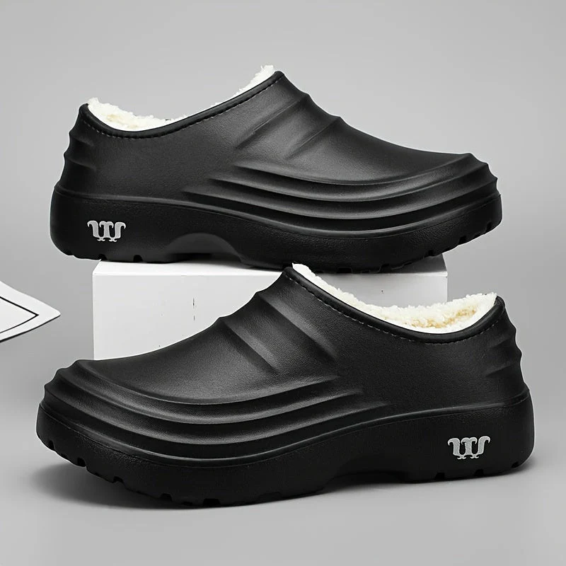 Winterschuhe Herren | Slip-On Clogs Mit Innenfutter