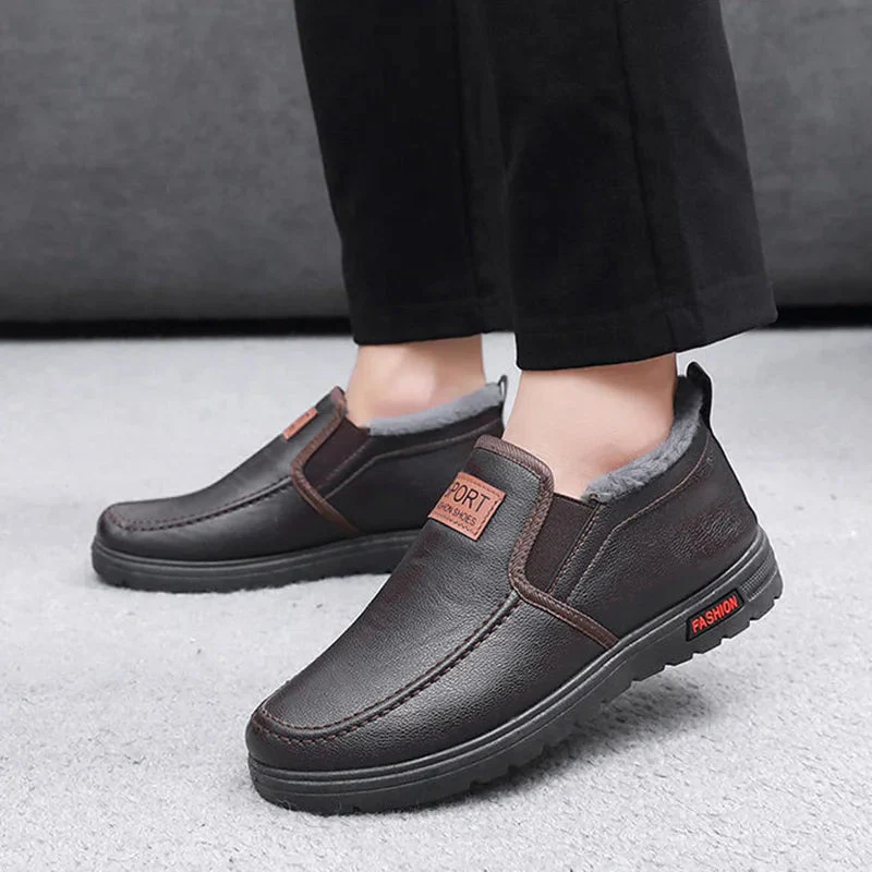 Winterschuhe Herren | Slip-On Mittlerer Schnitt Mit Innenfutter - Image 4