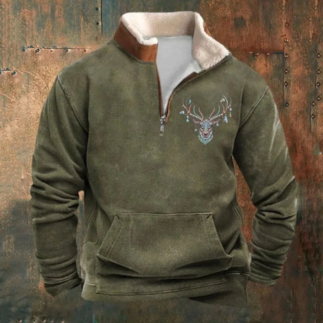 Yvo® | Quarto Reißverschluss Pullover