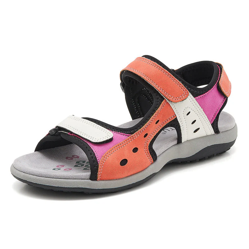 Zdenka- Damen Trekking Sandalen mit verstellbaren Klettverschlüssen - Image 2