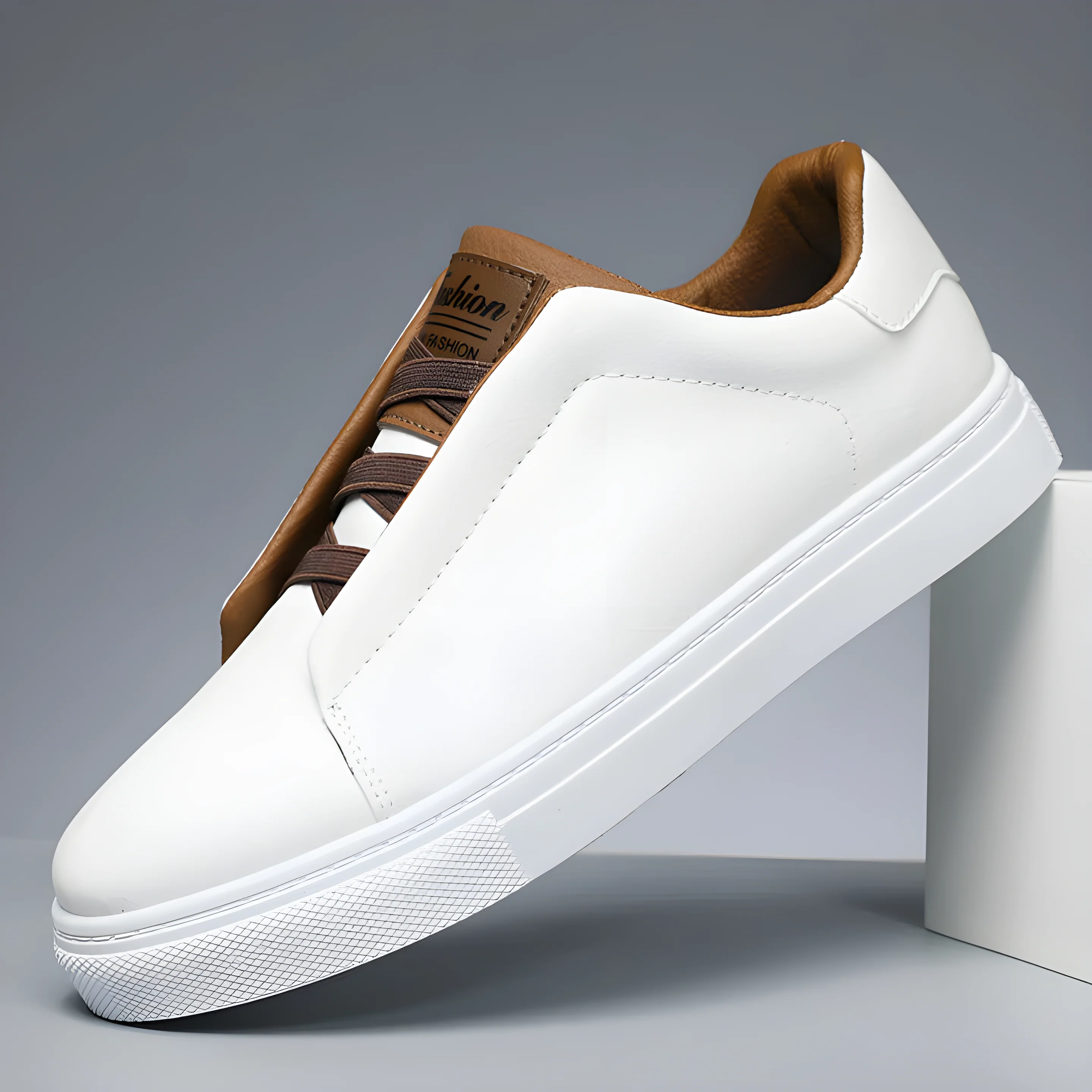 Zeitlose Leder Herren Sneaker