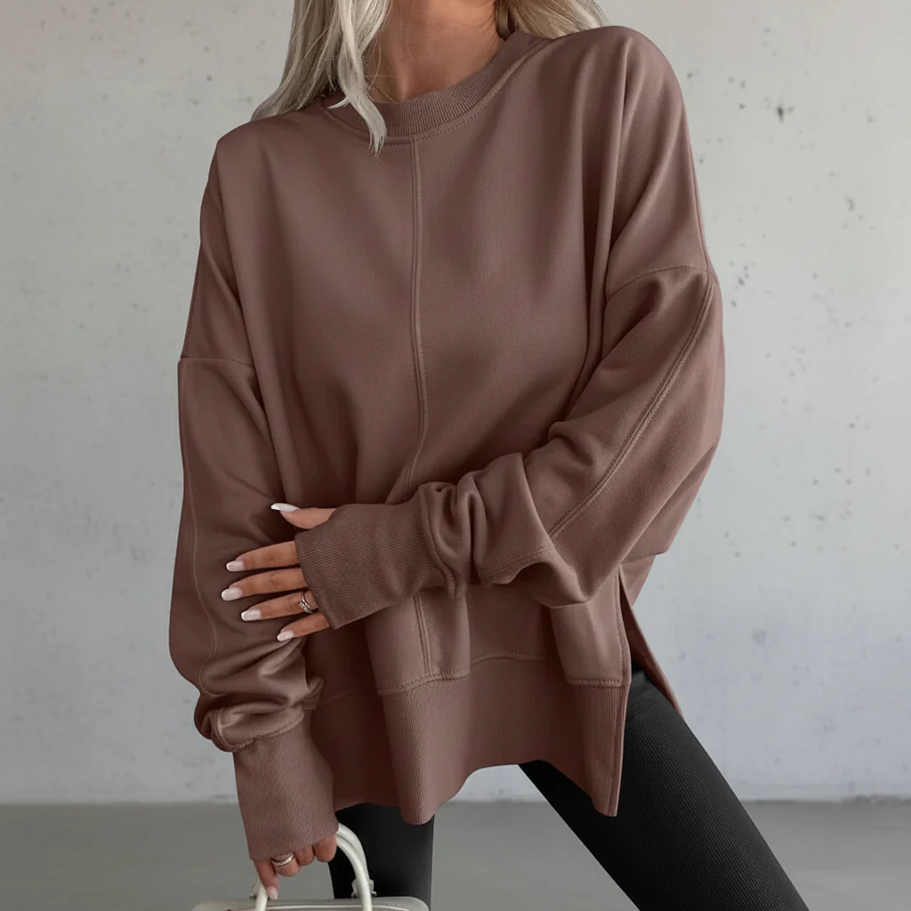 Zolia - Soft-Touch Oversize-Sweatshirt - Image 5